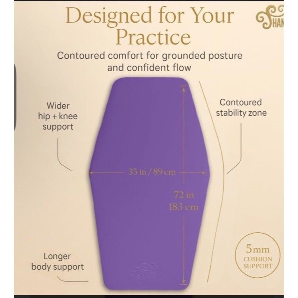 Shanti Diamond Series Yoga Mat - Diamond Shape